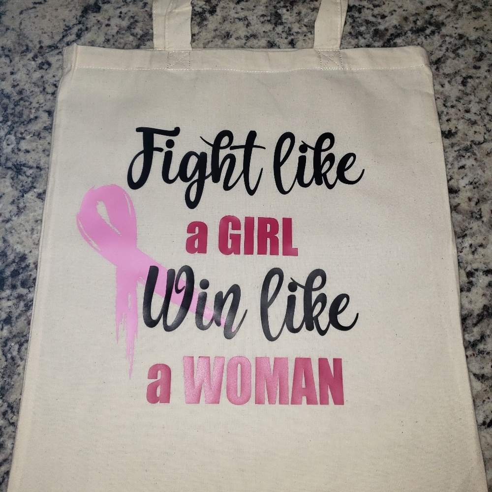 Custom made tote bag